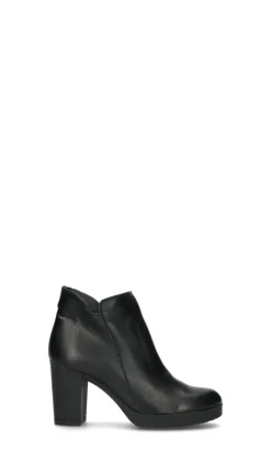 NEROFUMO Tronchetto donna nero in pelle