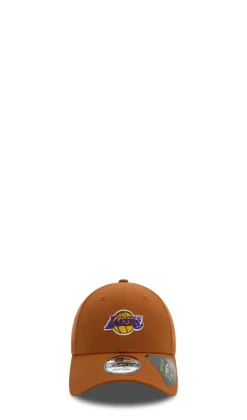 NEW ERA - Cappello 'LA Lakers' marrone in materiale sostenibile