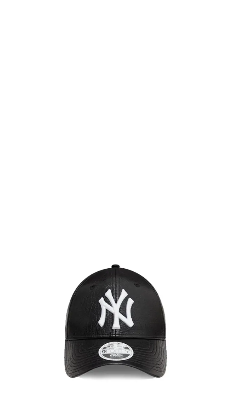 NEW ERA 9FORTY WOMEN Cappello 'NY Yankees' nero con logo bianco