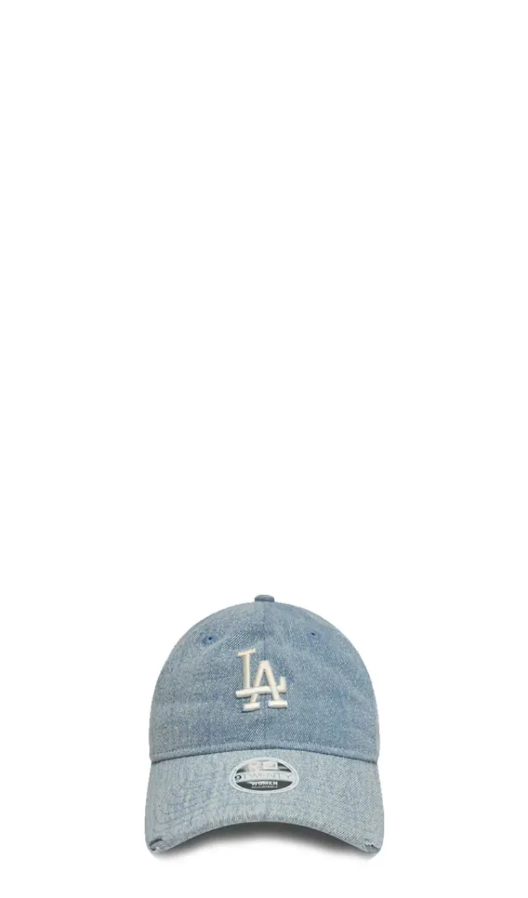 NEW ERA 9TWENTY WOMEN Cappello "LA Dodgers" azzurro denim