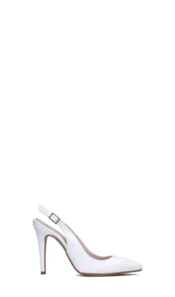 PERLAMARINA Slingback donna bianco