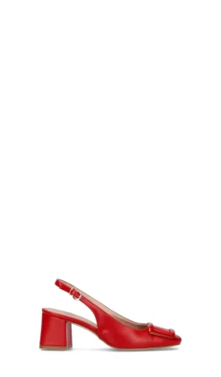 PERLAMARINA Slingback donna rossa