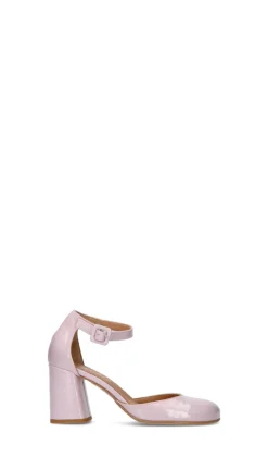 PHIL MELVIS Decollete donna lilla in pelle