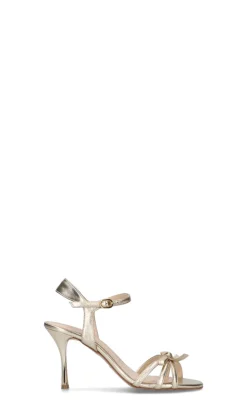 PHIL MELVIS Sandalo donna oro in pelle