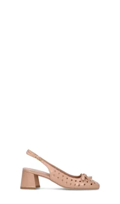 PHIL MELVIS Slingback donna nude in pelle