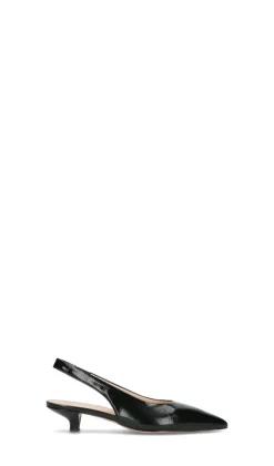 PHIL MELVIS Slingback donna nera in pelle