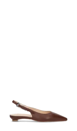 PHIL MELVIS Slingback donna cacao in pelle