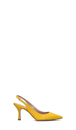 PHIL MELVIS Slingback donna gialla in pelle