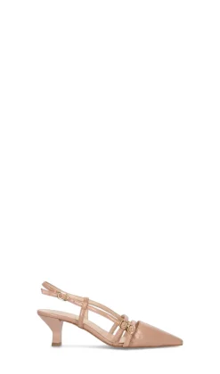 PHIL MELVIS Slingback donna nude in pelle