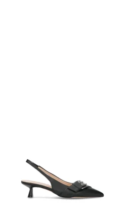 PHIL MELVIS Slingback donna nera in pelle