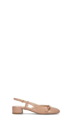 PHIL MELVIS Slingback donna nude in pelle