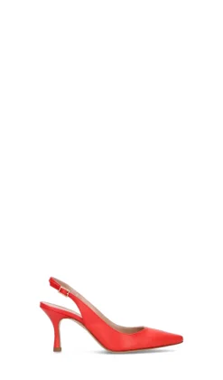PHIL MELVIS Slingback donna rossa in pelle