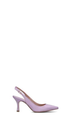PHIL MELVIS Slingback donna lilla in pelle