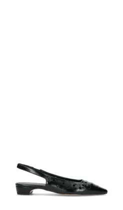 PHIL MELVIS Slingback donna nera in pelle