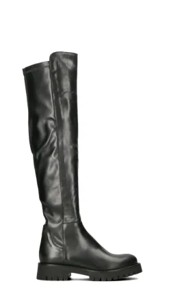 PHIL MELVIS Stivale donna nero in pelle