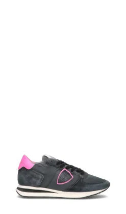 PHILIPPE MODEL Sneaker donna nera in suede