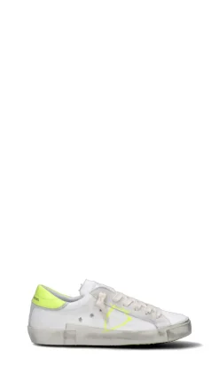 PHILIPPE MODEL Sneaker donna bianca/gialla in pelle
