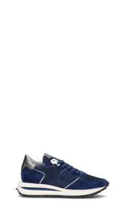 PHILIPPE MODEL Sneaker donna blu in pelle