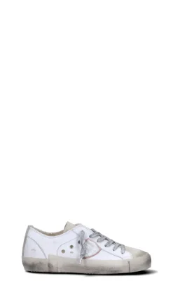 PHILIPPE MODEL Sneaker donna bianca/beige in suede