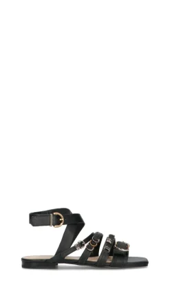 PINKO Sandalo donna nero in pelle