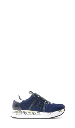 PREMIATA CONNY Sneaker trendy donna blu in pelle/tessuto