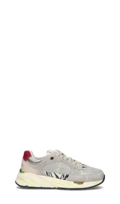 PREMIATA Sneaker donna argento in suede
