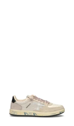PREMIATA Sneaker donna beige/argento in suede