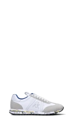 PREMIATA Sneaker donna bianca/grigia in suede
