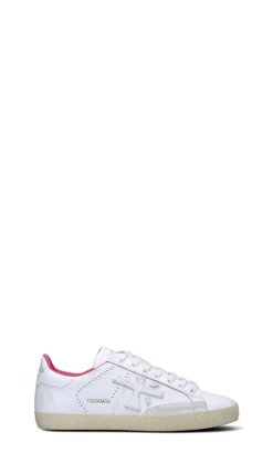 PREMIATA Sneaker donna bianca/rosa in pelle