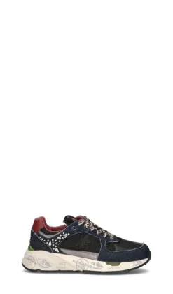 PREMIATA Sneaker donna blu/nera in pelle