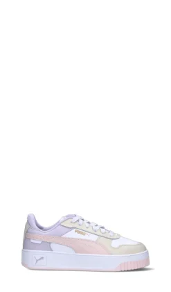 PUMA - CARINA STREET Sneaker donna bianca/lilla in pelle