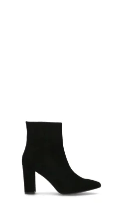 RABARBARO Tronchetto donna nero in suede