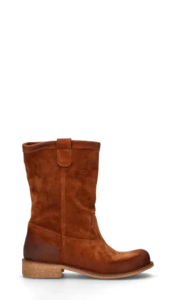 RABARBARO Tronchetto donna marrone in suede