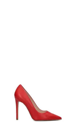 REBECCA VAN DICK Decollete donna rossa in pelle