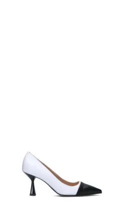 REBECCA VAN DIK Decollete donna bianca/nera