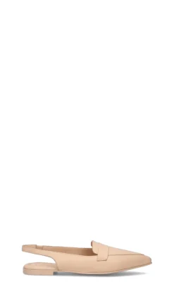 REBECCA VAN DIK Decollete donna rosa in pelle