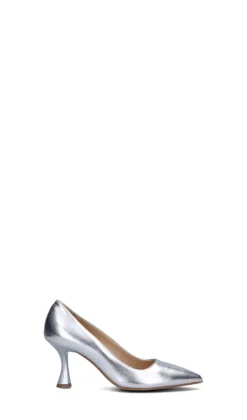 REBECCA VAN DIK Decollete donna argento