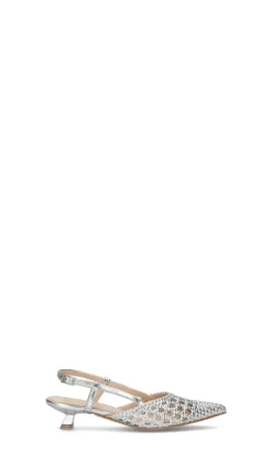 REBECCA VAN DIK Decollete donna argento