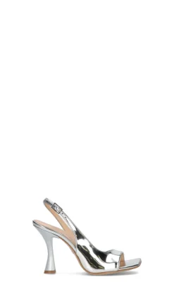 REBECCA VAN DIK Sandalo donna argento