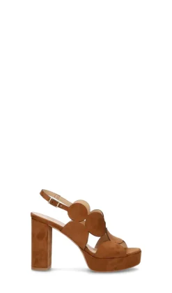 REBECCA VAN DIK Sandalo donna marrone
