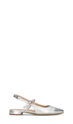 REBECCA VAN DIK Slingback donna argento