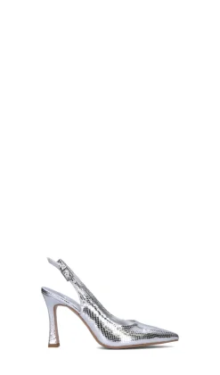 REBECCA VAN DIK Slingback donna argento