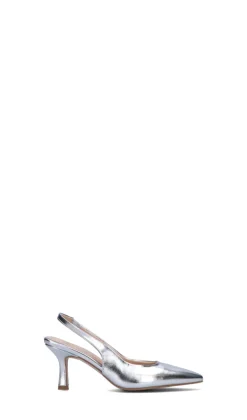 REBECCA VAN DIK Slingback donna argento