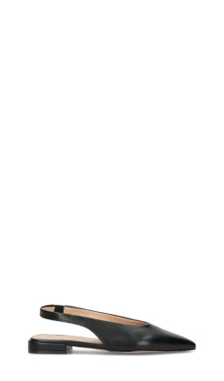REBECCA VAN DIK Slingback donna nera