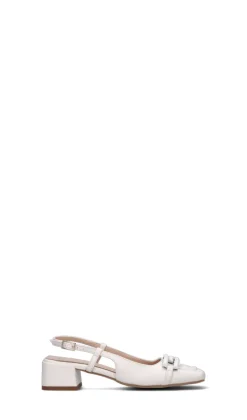 REBECCA VAN DIK Slingback donna bianca