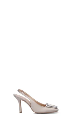 REBECCA VAN DIK Slingback donna beige