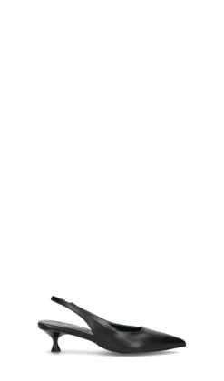 REBECCA VAN DIK Slingback donna nera