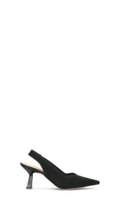 REBECCA VAN DIK Slingback donna nera