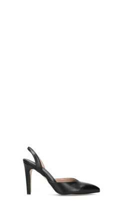 REBECCA VAN DIK Slingback donna nera