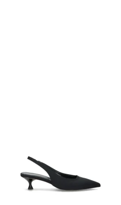 REBECCA VAN DIK Slingback donna nera